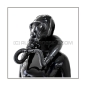 Preview: Deluxe SIMIAN gasmask-zipperhood-system SMELLBAG-A with neckrespirator-rubbersmell-bag-set